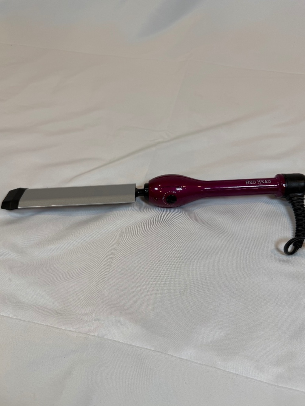TIGI Bed Head Textrovert 1 3/4" XL Tourmaline Ceramic Texturizing Iron Tested